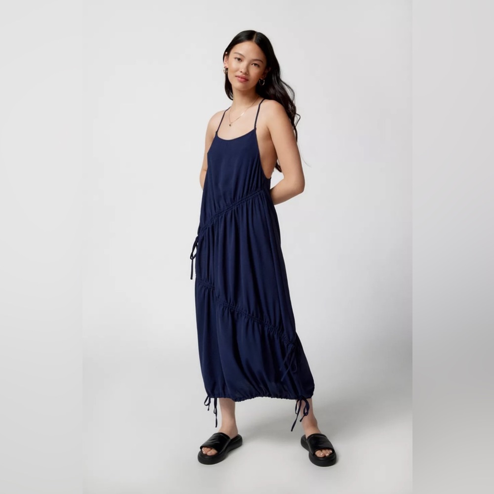UO Iris Cinched Midi Dress